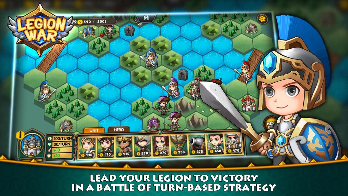 Изображение игры: Legion War - Tactic & Strategy