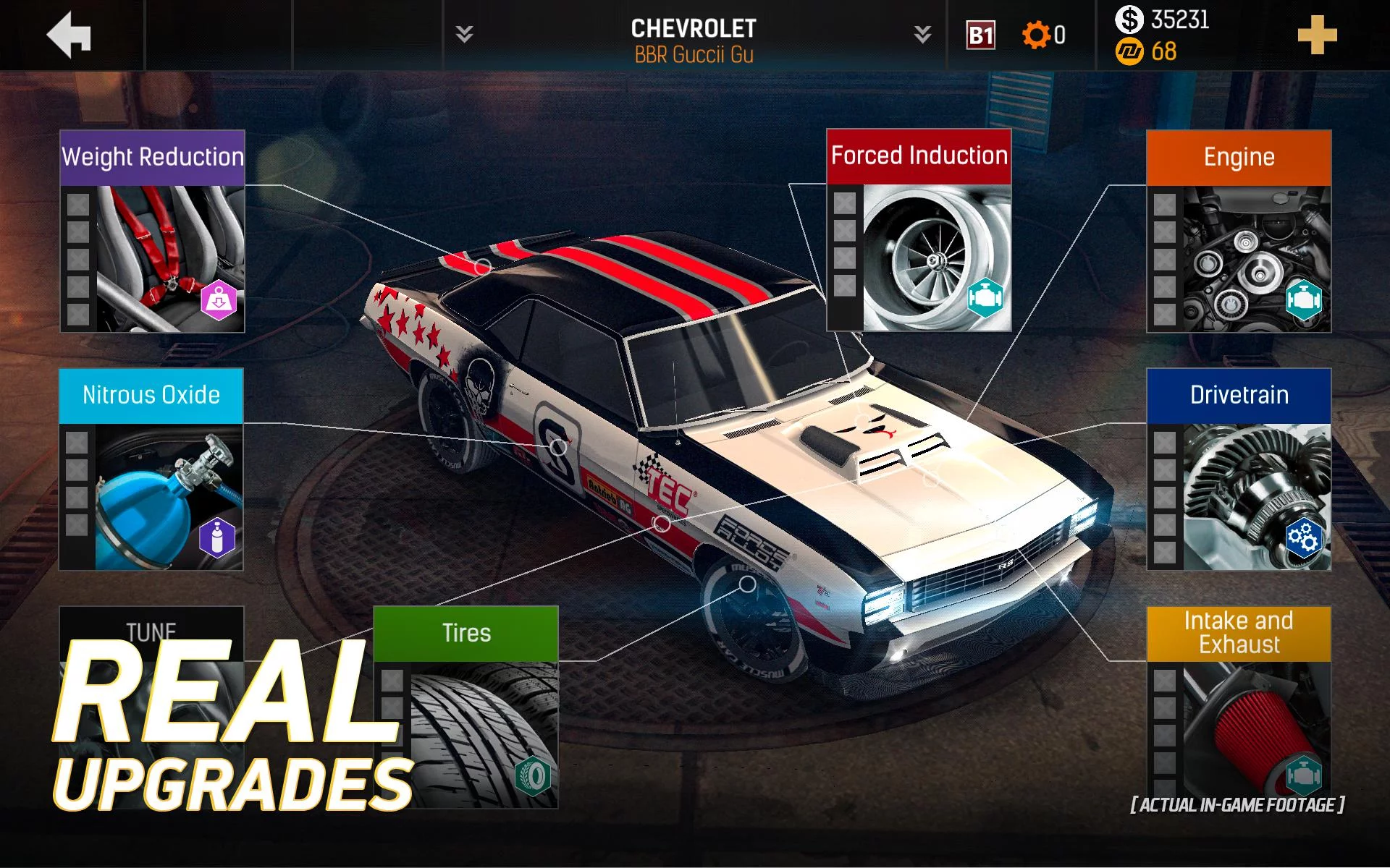 Изображение игры: Nitro Nation Drag Racing