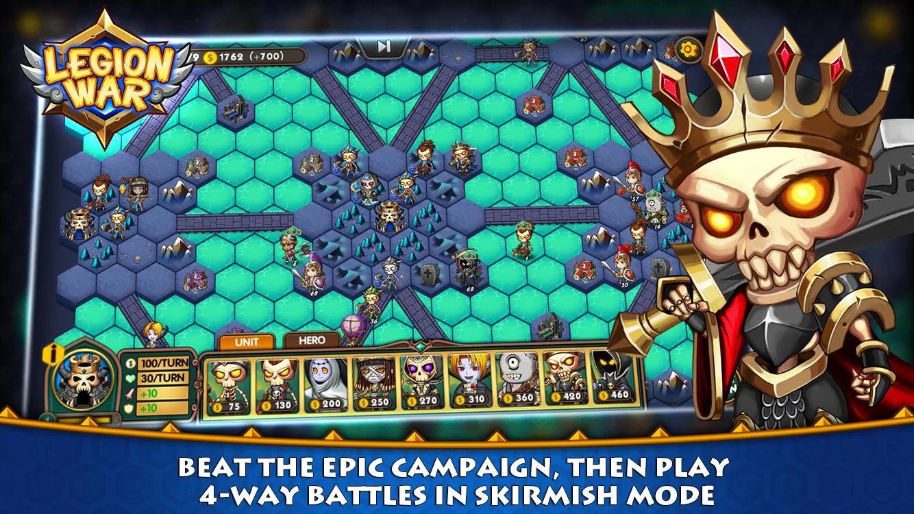 Изображение игры: Legion War - Tactic & Strategy