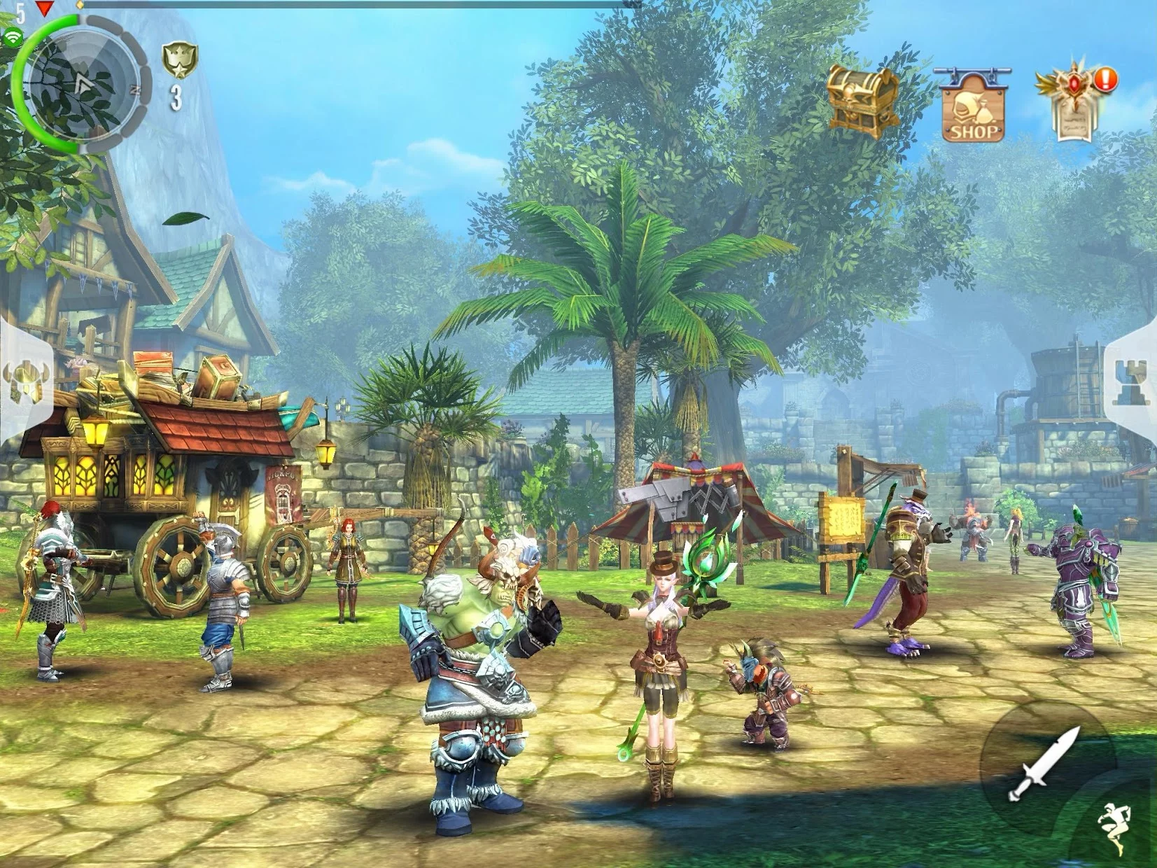 Изображение игры: Order & Chaos 2: 3D MMO RPG