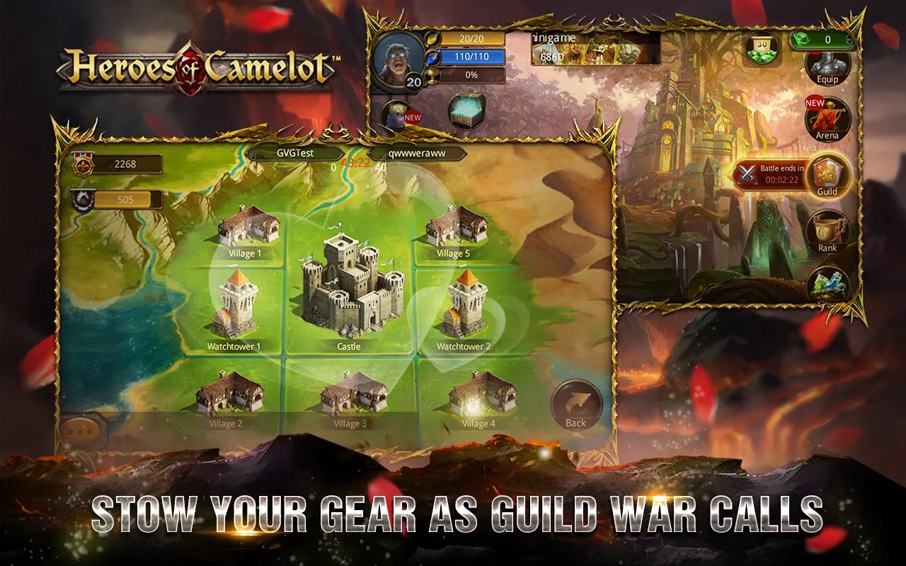 Изображение игры: Heroes of Camelot