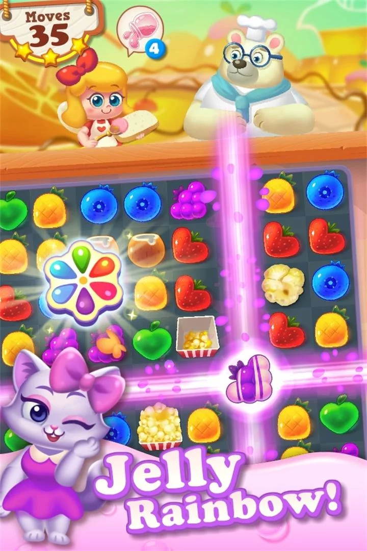 Изображение игры: Tasty Treats - A Match 3 Puzzle Game