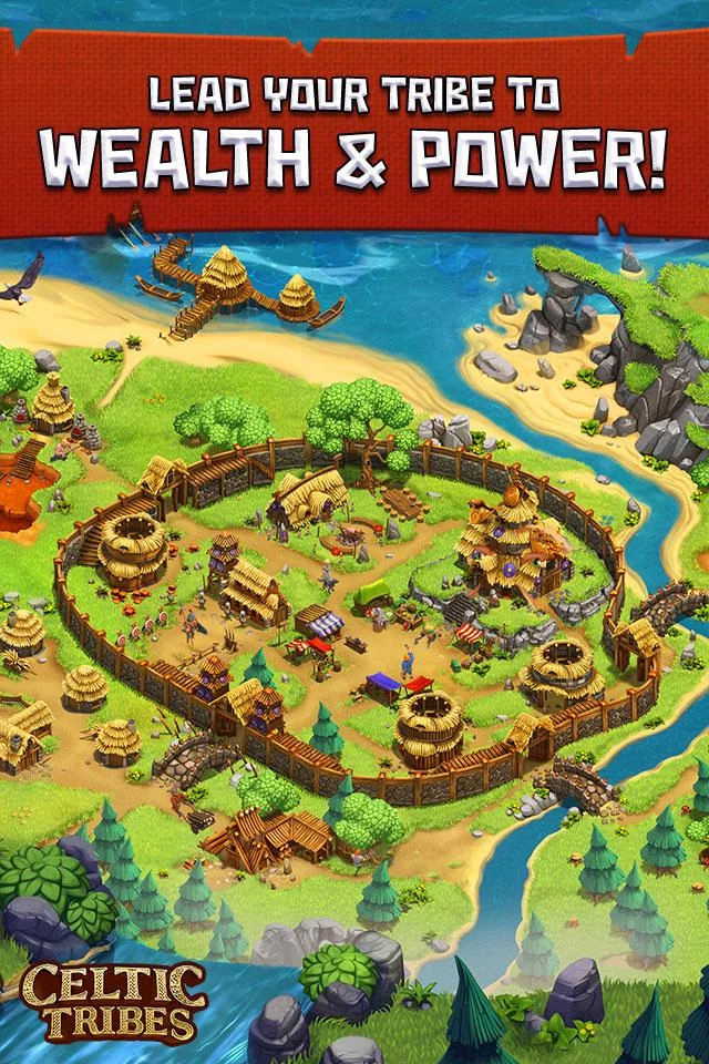 Изображение игры: Celtic Tribes - Building Strategy MMO