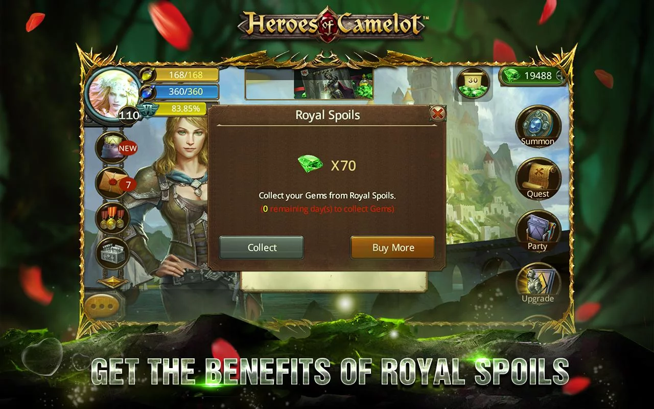 Изображение игры: Heroes of Camelot