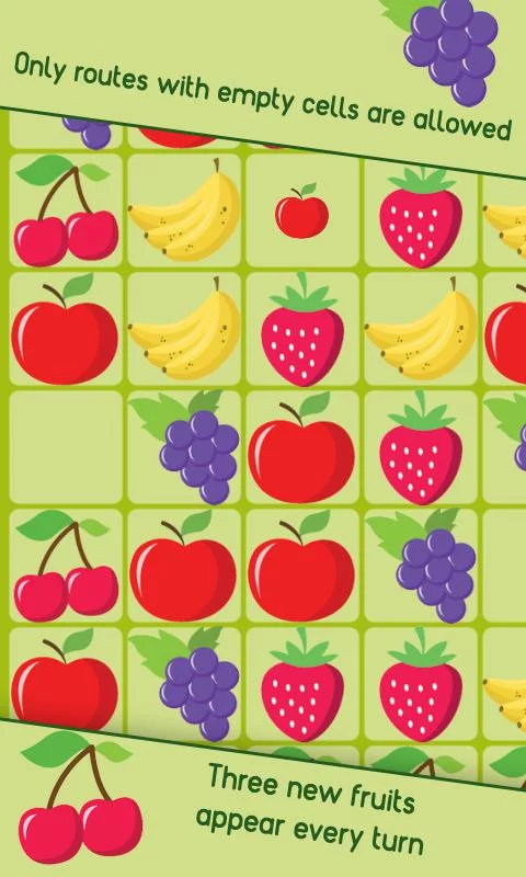 Изображение игры: Fruit Lines