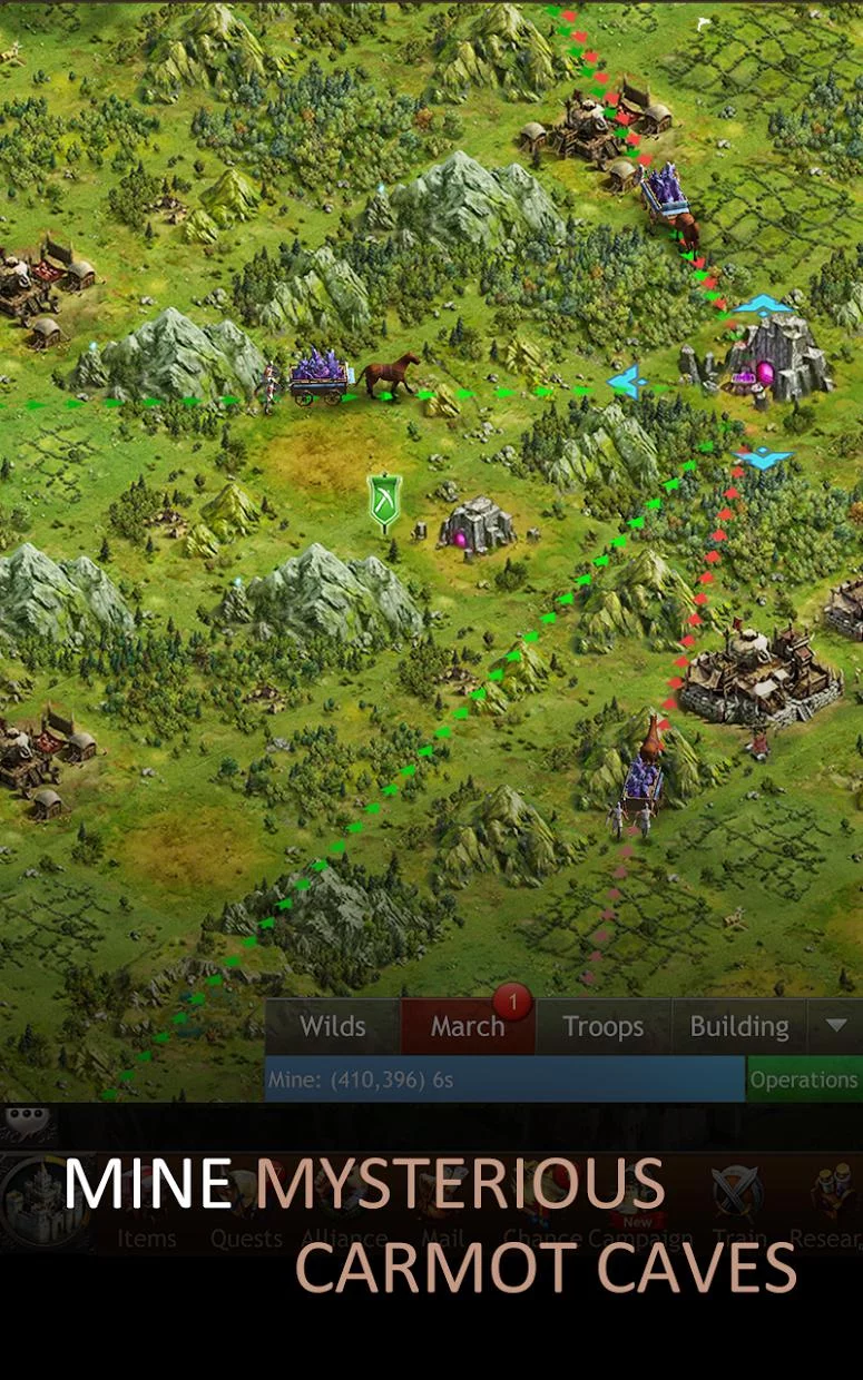 Изображение игры: Kingdoms of Camelot: Battle