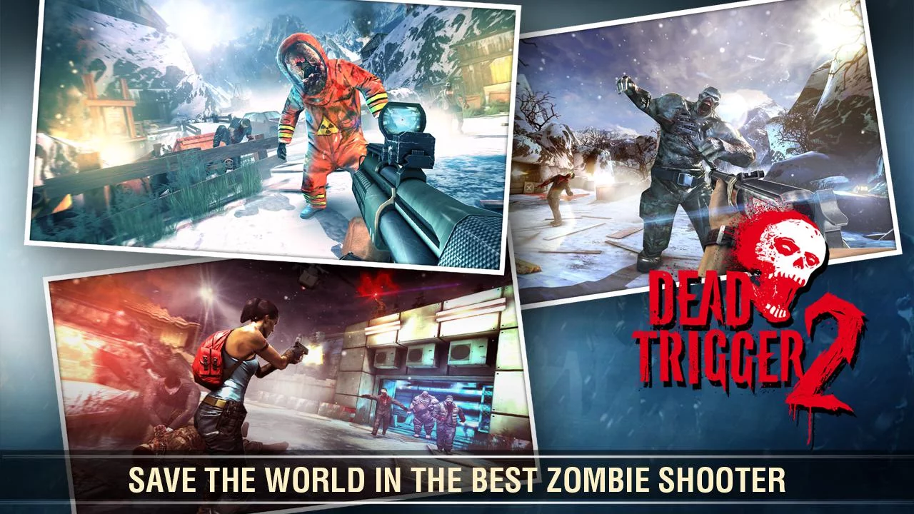 Изображение игры: Dead Trigger 2: First Person Zombie Shooter Game