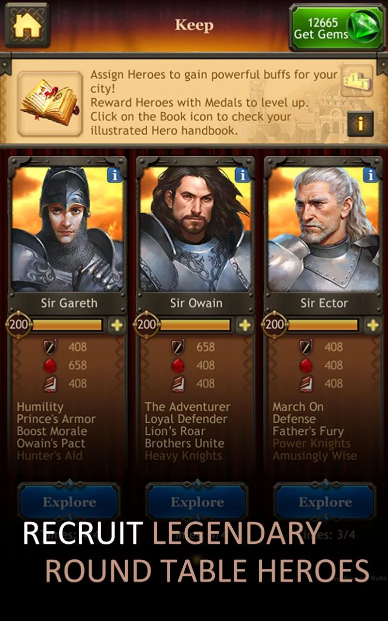 Изображение игры: Kingdoms of Camelot: Battle