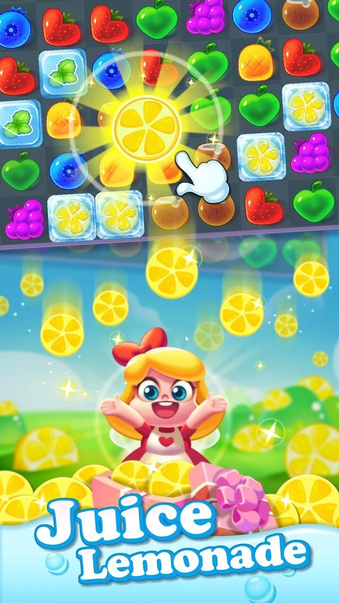 Изображение игры: Tasty Treats - A Match 3 Puzzle Game