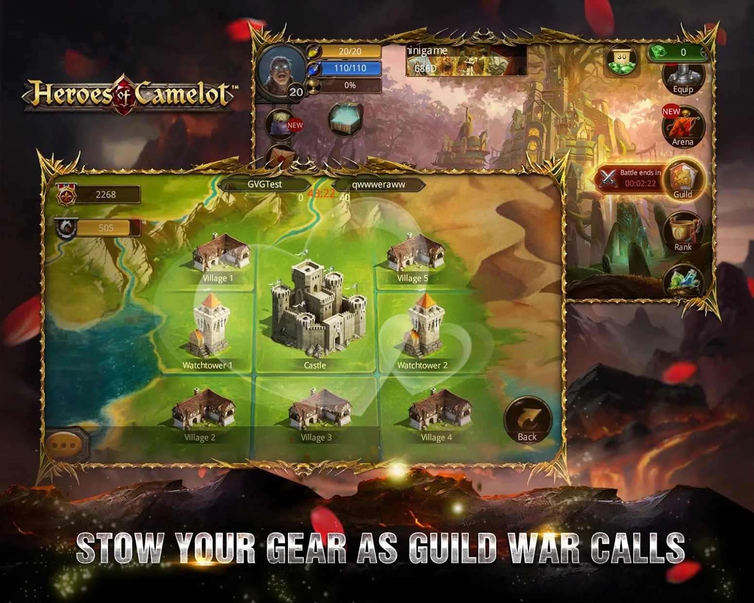 Изображение игры: Heroes of Camelot