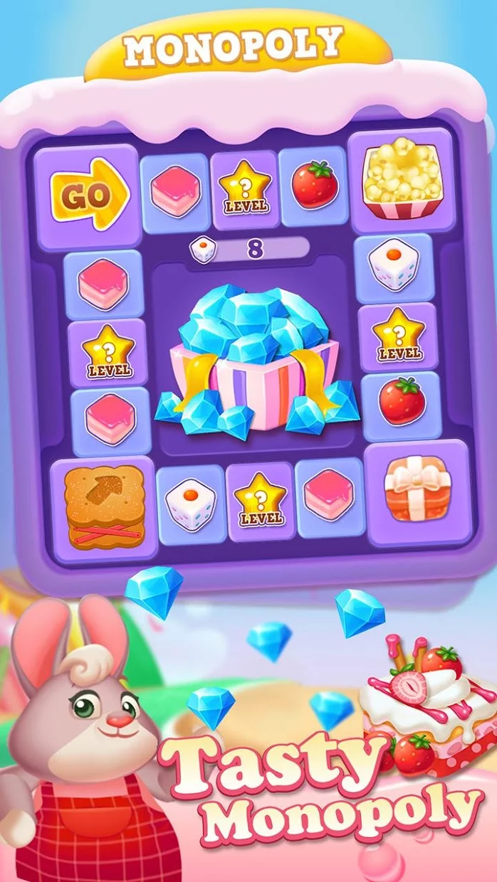 Изображение игры: Tasty Treats - A Match 3 Puzzle Game