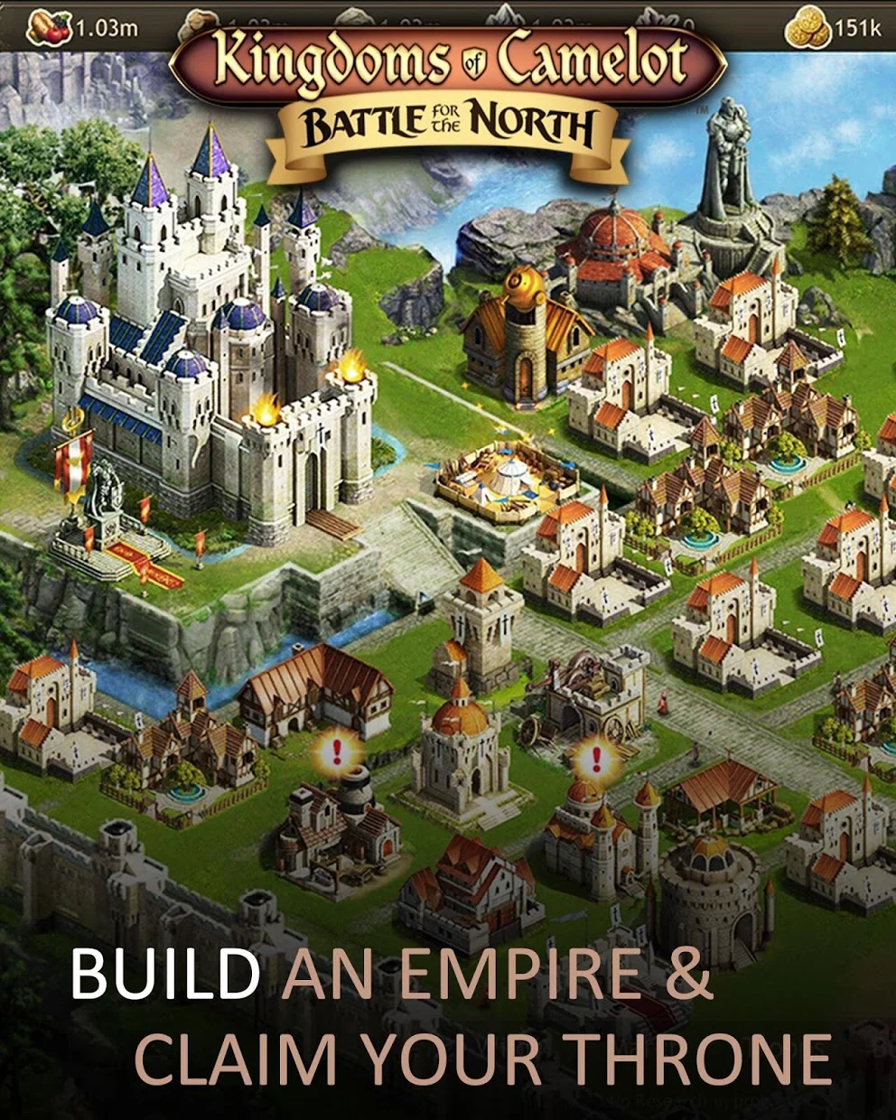 Изображение игры: Kingdoms of Camelot: Battle