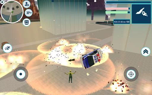 Изображение игры: Superheroes Battleground