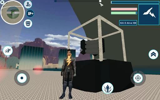 Изображение игры: Superheroes Battleground