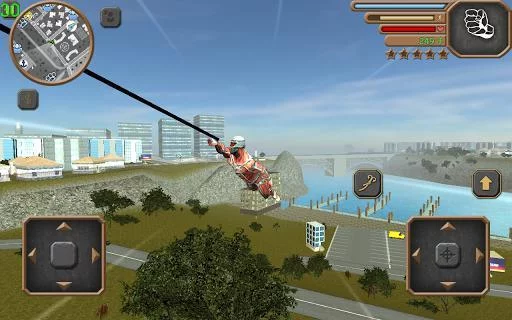 Изображение игры: Fly A Rope