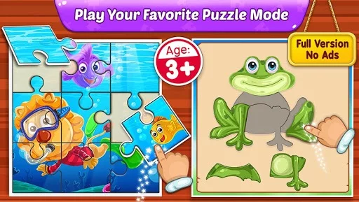 Изображение игры: Puzzle Kids - Animals Shapes and Jigsaw Puzzles