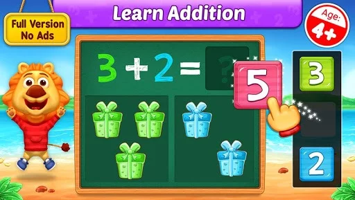 Изображение игры: Math Kids - Add, Subtract, Count, and Learn