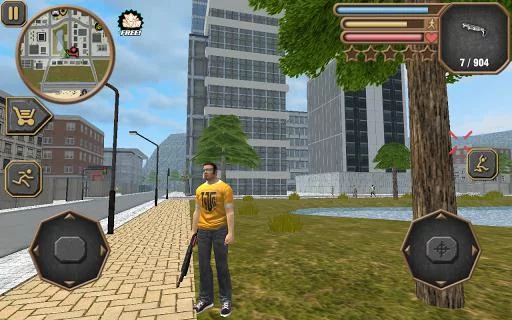 Изображение игры: City theft simulator