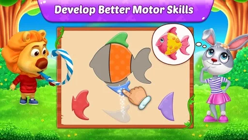 Изображение игры: Puzzle Kids - Animals Shapes and Jigsaw Puzzles