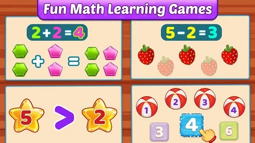 Изображение игры: Math Kids - Add, Subtract, Count, and Learn