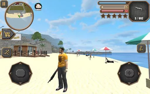 Изображение игры: City theft simulator
