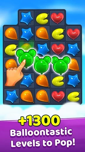 Изображение игры: Balloon Paradise - Free Match 3 Puzzle Game
