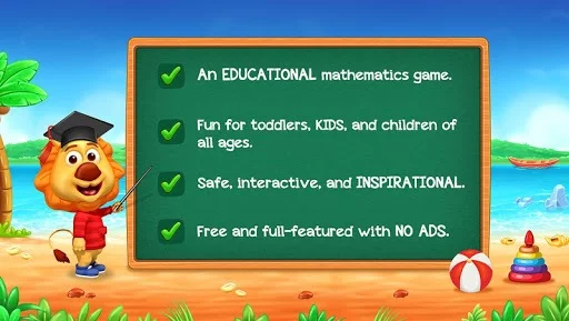 Изображение игры: Math Kids - Add, Subtract, Count, and Learn