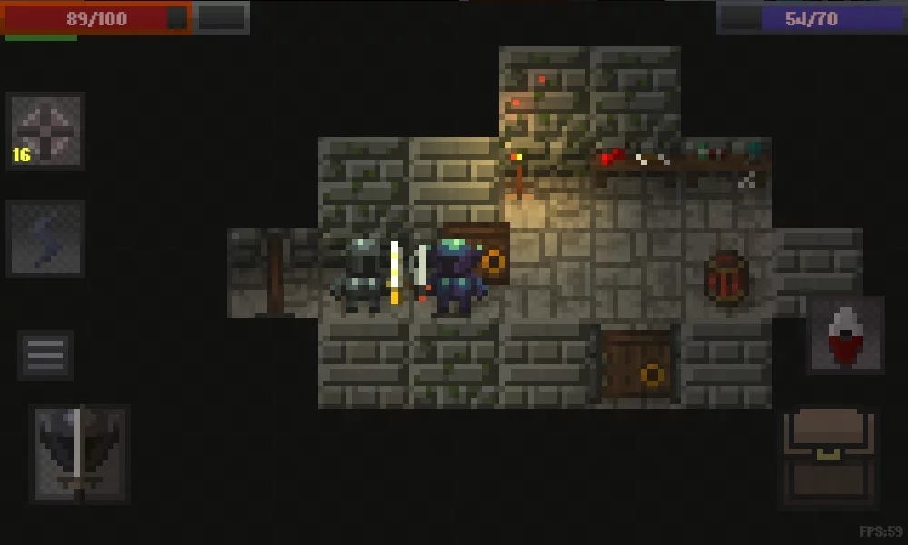 Изображение игры: Caves (Roguelike)