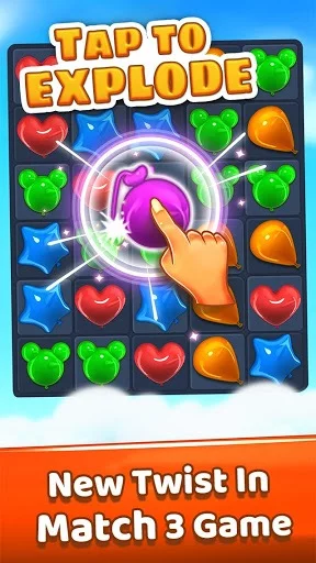 Изображение игры: Balloon Paradise - Free Match 3 Puzzle Game