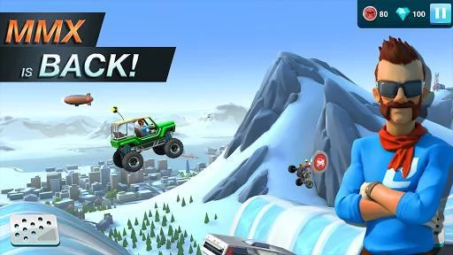 Изображение игры: MMX Hill Dash 2 – Offroad Truck, Car & Bike Racing