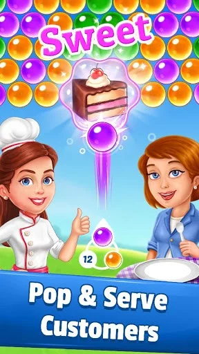 Изображение игры: Pastry Pop Blast - Bubble Shooter