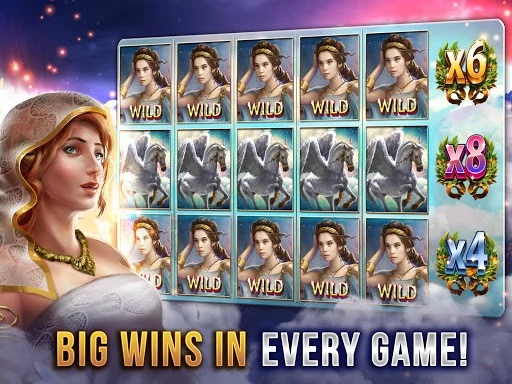 Изображение игры: God of Sky - Huge Slots Machines