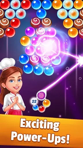 Изображение игры: Pastry Pop Blast - Bubble Shooter