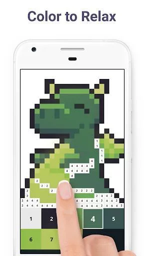 Изображение игры: Pixel Art: Color by Number Game