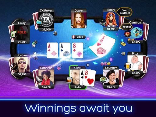 Изображение игры: TX Poker - Texas Holdem Poker