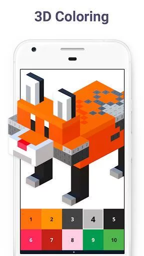 Изображение игры: Pixel Art: Color by Number Game