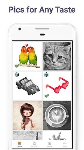 Изображение игры: Pixel Art: Color by Number Game