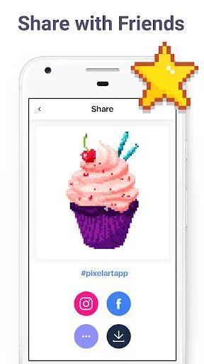 Изображение игры: Pixel Art: Color by Number Game