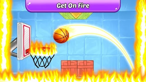 Изображение игры: Basketball Superstar - Shoot Crazy Basket Hoops