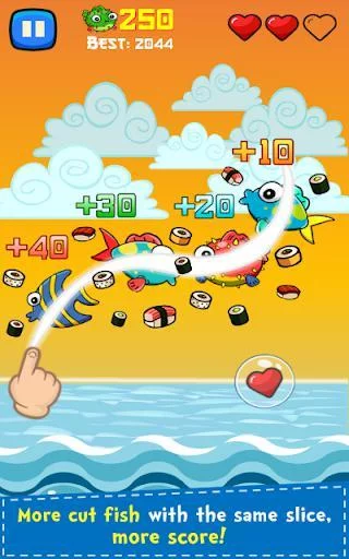 Изображение игры: Sushi Ninja