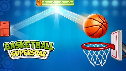 Изображение игры: Basketball Superstar - Shoot Crazy Basket Hoops