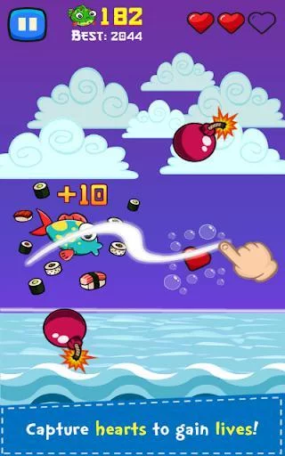 Изображение игры: Sushi Ninja