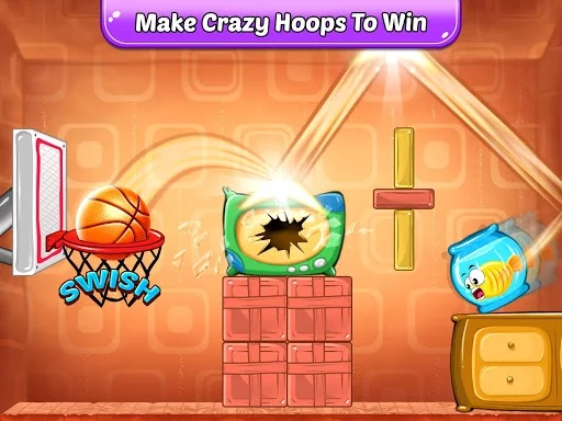 Изображение игры: Basketball Superstar - Shoot Crazy Basket Hoops