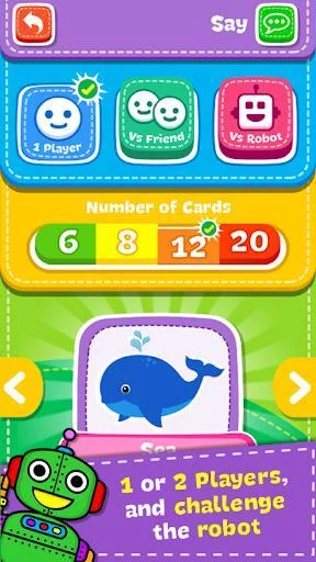 Изображение игры: Match Game - Animals
