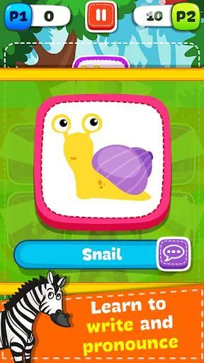 Изображение игры: Match Game - Animals