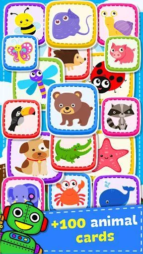 Изображение игры: Match Game - Animals