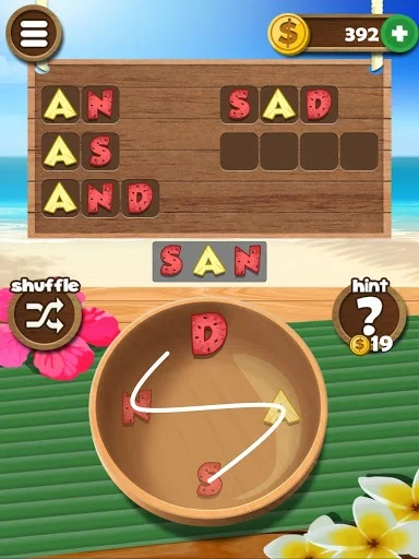 Изображение игры: Word Beach: Connect Letters, Fun Word Search Games