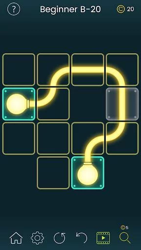 Изображение игры: Puzzle Glow: Brain Puzzle Game Collection