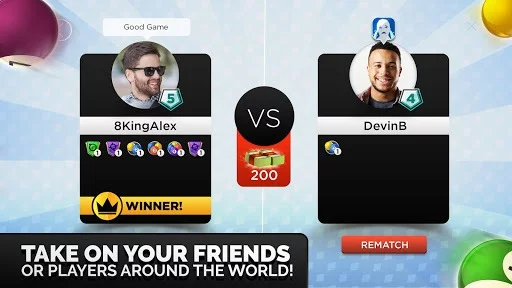 Изображение игры: Kings of Pool - Online 8 Ball