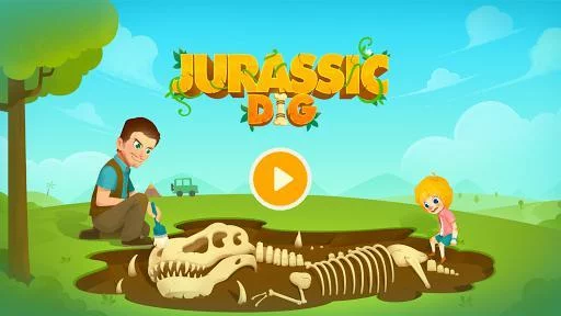 Изображение игры: Jurassic Dig Free